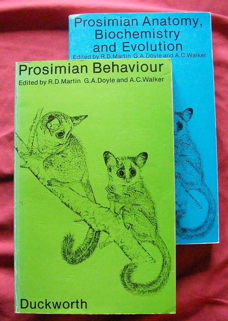 Prosimian Behaviour & Prosimian Anatomy, Biochemistry and Evolution.