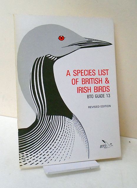 A Species List of British and Irish Birds. 