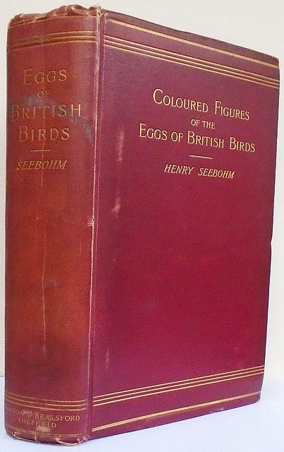 Coloured figures of the Eggs of British Birds.