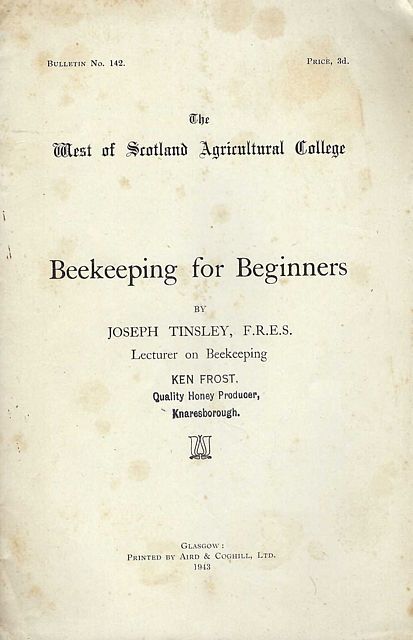 Beekeeping for Beginners.