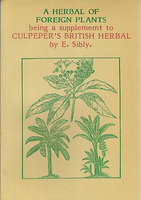 a Herbal of Foreign Plants.