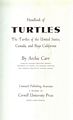 Handbook of Turtles.