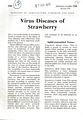 Virus Diseases of Strawberry.
