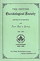 Abstracts of Reports and Papers Read at Meetings, 1894-1905.