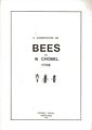 A Dissertation on Bees.
