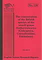 The Conservation of the British species of the weevil genus Cathormiocerus.