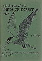 A List of Dorset Birds.