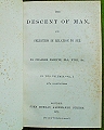 The Descent of Man. 